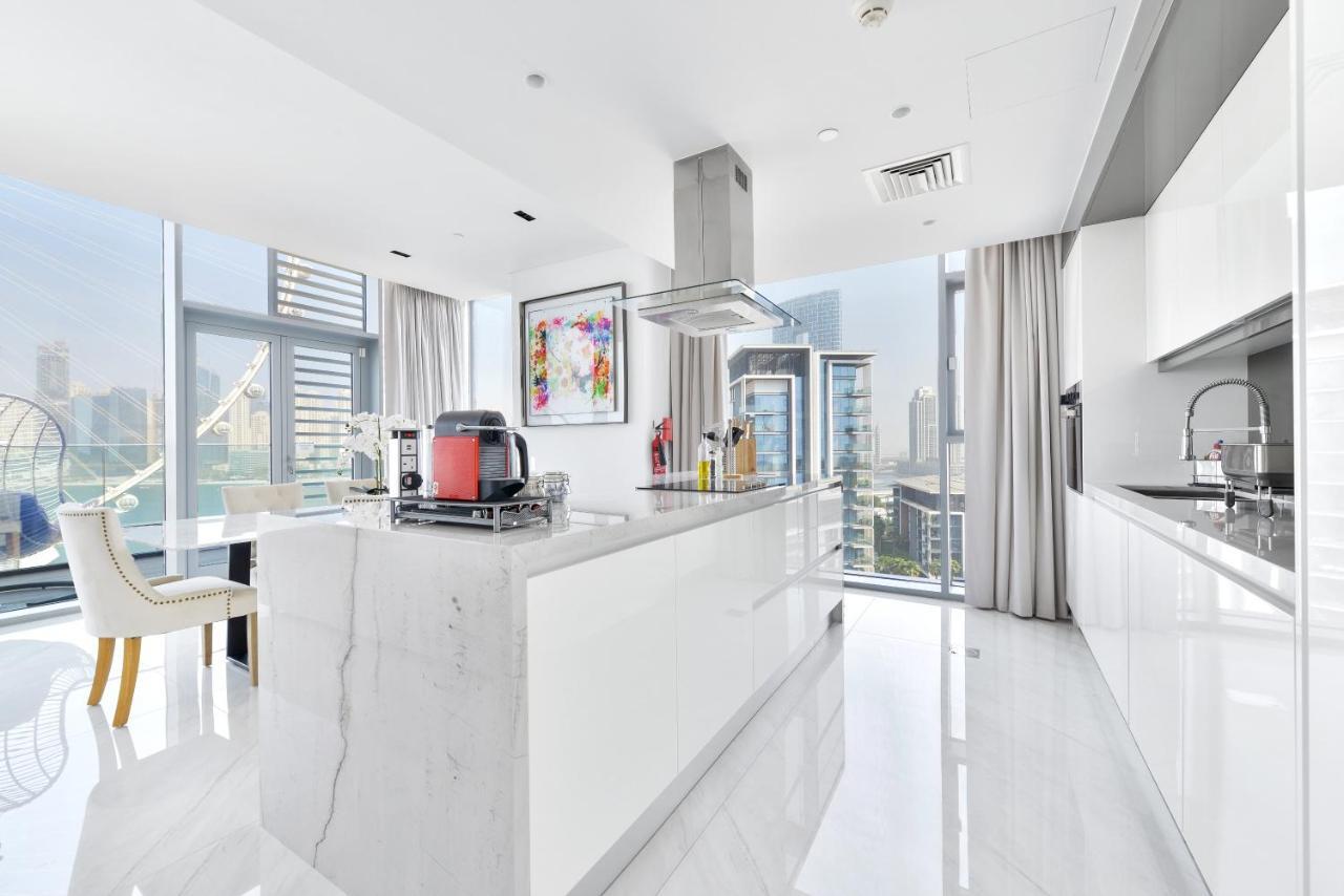 Spectacular 3 Bedroom Condo With Maids Room Facing The Dubai Eye Esterno foto